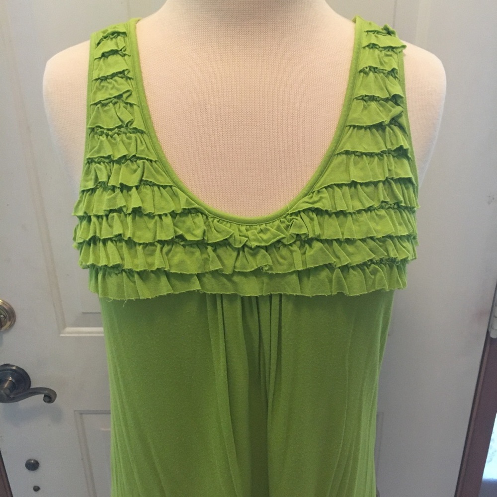Alfani Chartreuse Tank